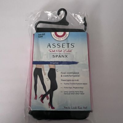 Assets Red Hot Label by Spanx Shaping Tights Black Size 3/C